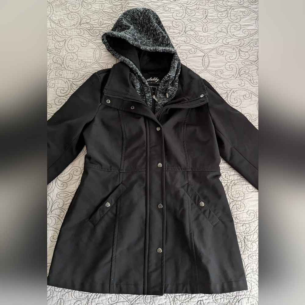 Sebby Collection Hooded Coat